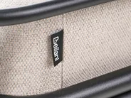 Gartensofa Set 5-Sitzer PONZONE Metall Hellbeige_1001172