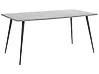 Esstisch SANTIAGO Grauer Betoneffekt 160 cm 80 cm