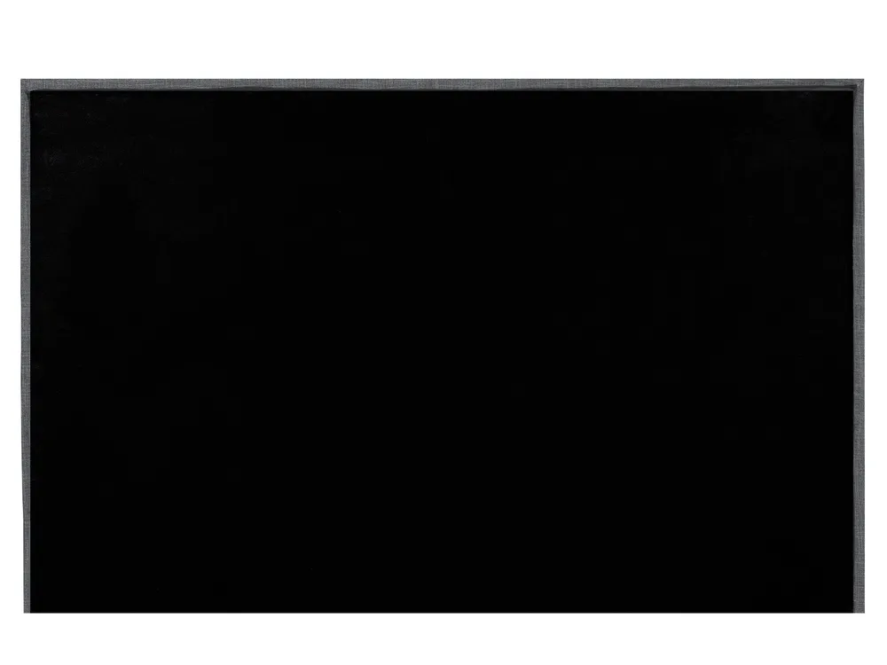 Bed Fabric VALBONNE 160 x 200 cm (EU King Size) Dark Grey_794263