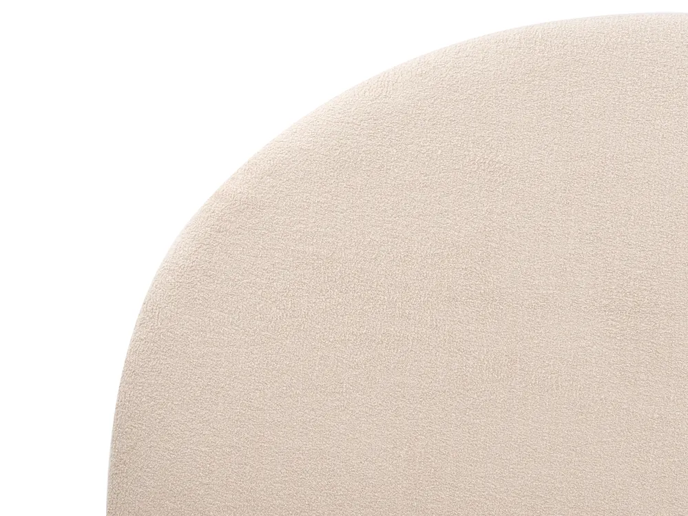 Bed Boucle MILLAY 180 x 200 cm (EU Super King) Beige_971555