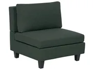 1-Seat Section UNSTAD Fabric Dark Green_893294