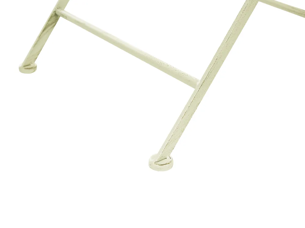 Outdoor Bistrotisch BIVIO 70 cm 70 cm Metall Hellgrün_806654
