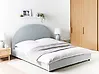 Bed Chenille VAUCLUSE 140 x 200 cm (EU Double) Light Blue