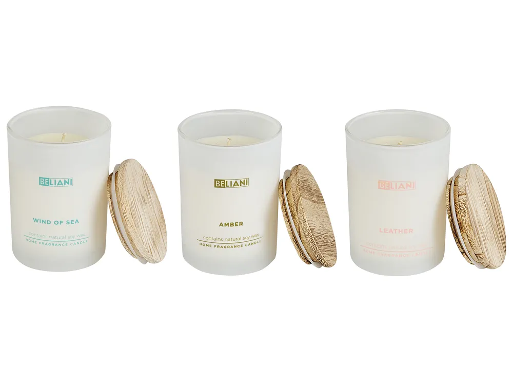 Duftkerzen 3er Set SIMPLICITY Sojawachs Orientalische Note Frische Note