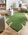 Rug NAINITAL Green 160 x 230 cm Wool