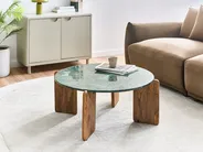 Coffee Table LUNO Marble Dark Green_1072480