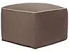 Pouf DAREYN Samtstoff Braun