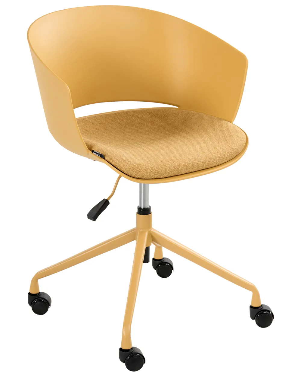 Bürostuhl GLEEFUL Stoff Gelb
