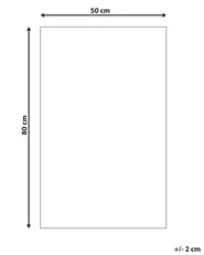 Teppich AKBEZ Hellbeige 50 x 80 cm Jute_791014