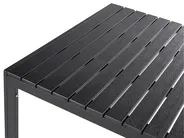 Gartenmöbel Set mit Bänken 6-Sitzer NARDO Schwarz_948209