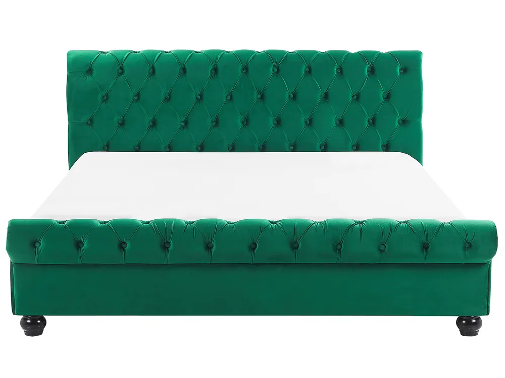 Vodeni krevet Samet AVALLON 160 x 200 cm Smaragd_846841