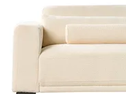 Sofa 3-Sitzer ANGE Bouclé Cremeweiß_941399