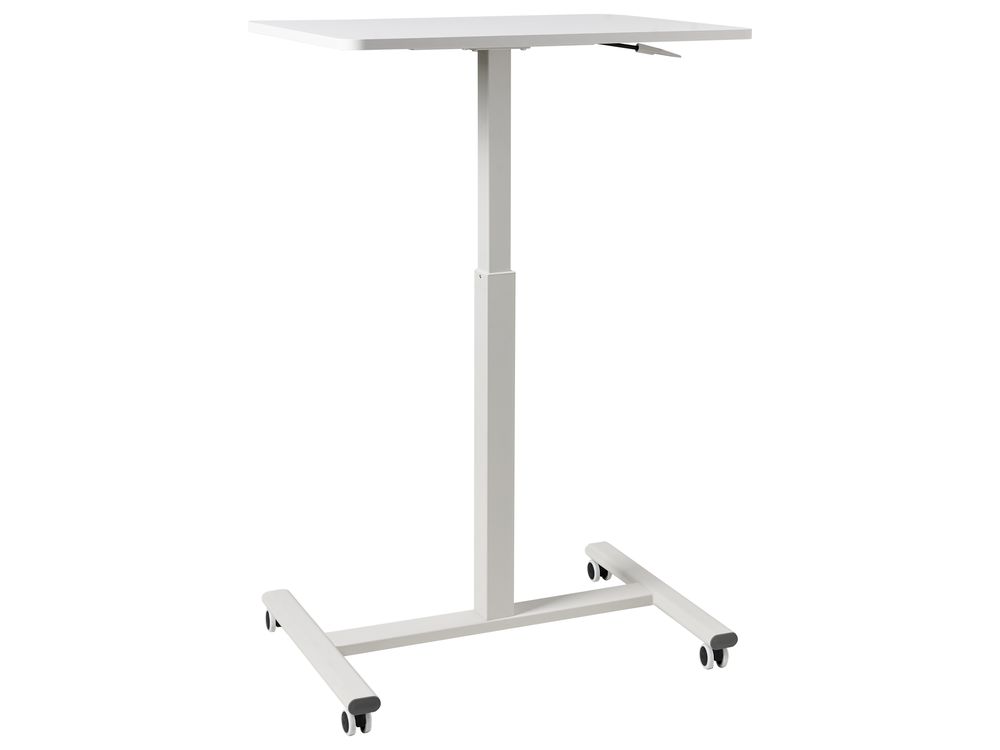 Laptoptisch manuell höhenverstellbar ACADEMIA 65 cm 48 cm Weiß