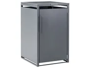 Mülltonnenbox 240 L PIACENZA Metall Dunkelgrau_1073492