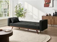 Schlafsofa 3-Sitzer HJULBY Schwarz_1030219