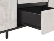 Sideboard mit 2 Türen BLACKPOOL Grauer Betoneffekt_775119