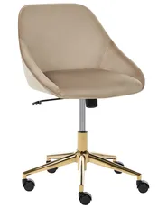 Desk Chair BARDSDALE Velvet Taupe_1073432