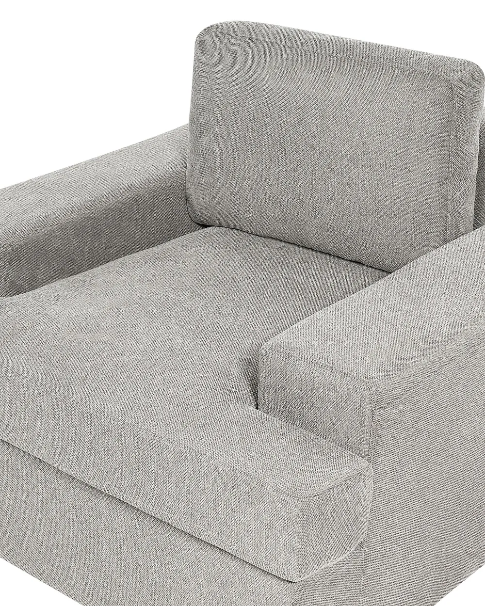 Set of 2 Armchairs ALLA Fabric Light Grey_893869