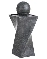 Gartenbrunnen LED ACQUACHETA Graphitgrau_984393