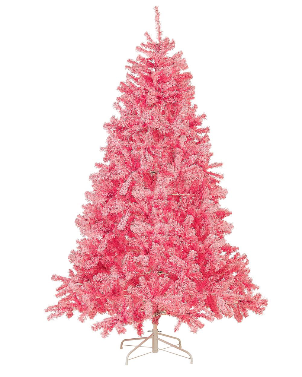 Sapin de Noël artificiel FARNHAM 210 cm Rose