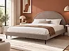 Bed Boucle MARGUT 180 x 200 cm (EU Super King) Taupe