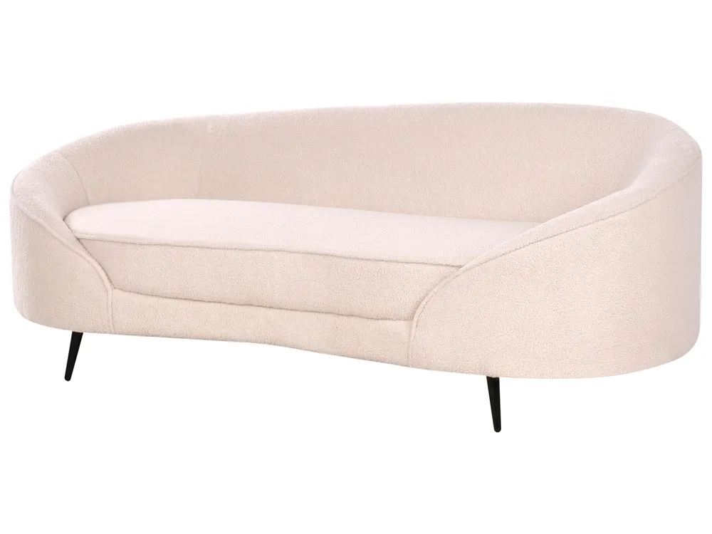 Sofa 2-Sitzer SAVAR Bouclé Beige_921563