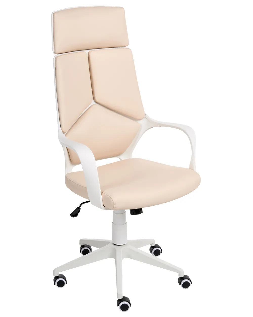 Office Chair DELIGHT II Faux Leather Light Beige_1024816