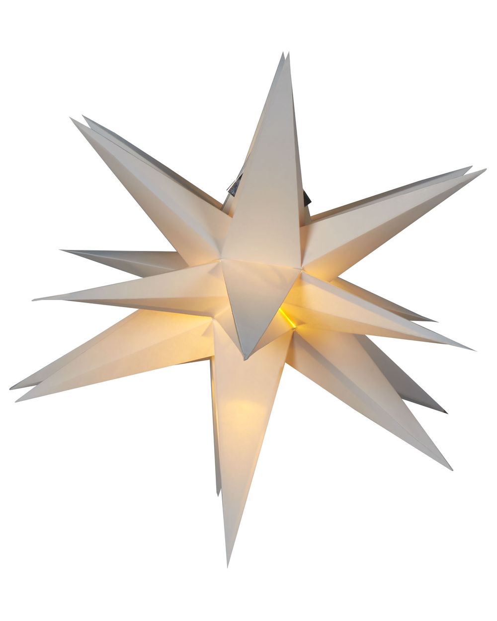 Hangende decoratie LED BHAGIRATHI 44 cm Ster Gebroken wit