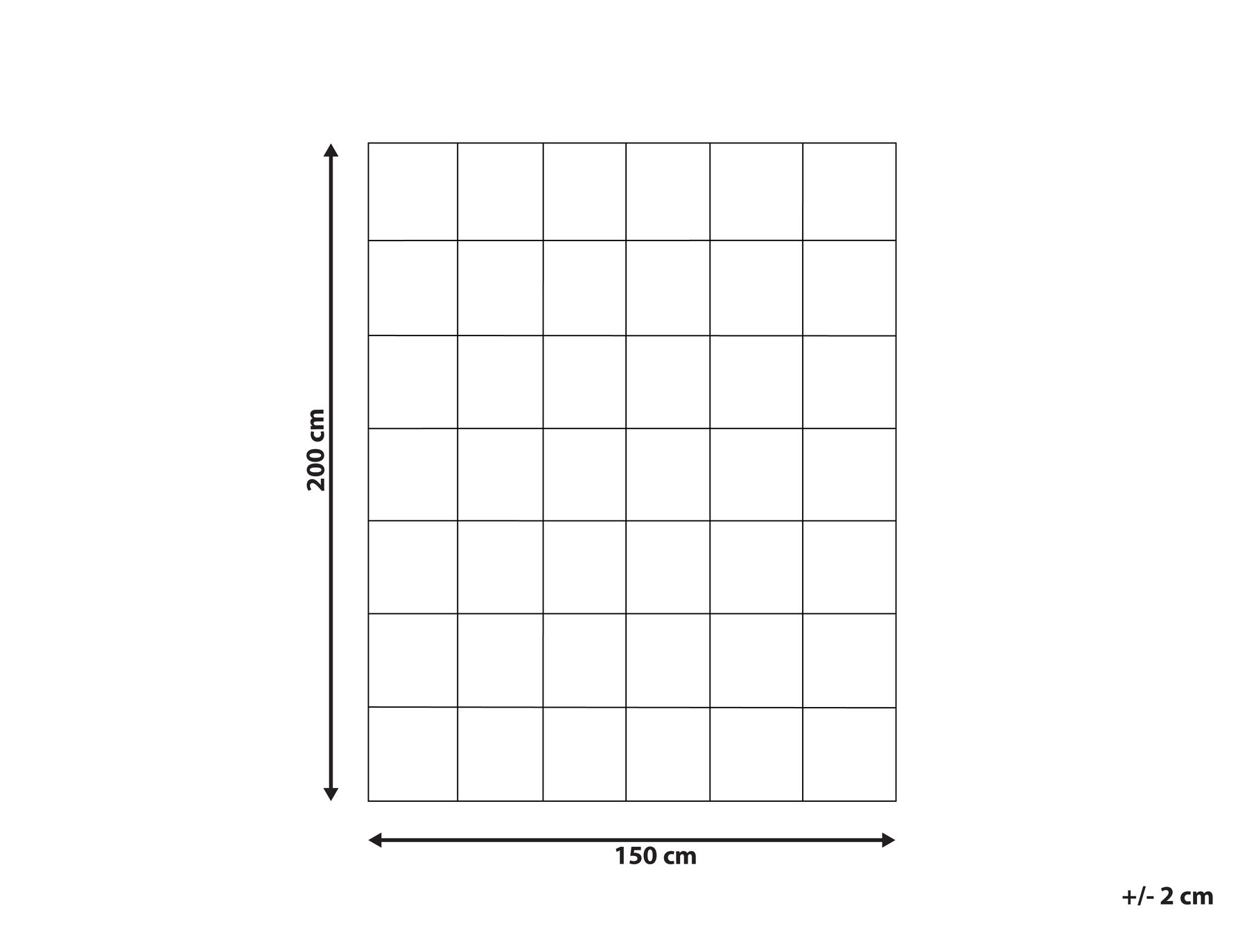 Bettdecke Entenfedern und Daunen Leicht Warm CERVINO 150 x 200 cm_1023434