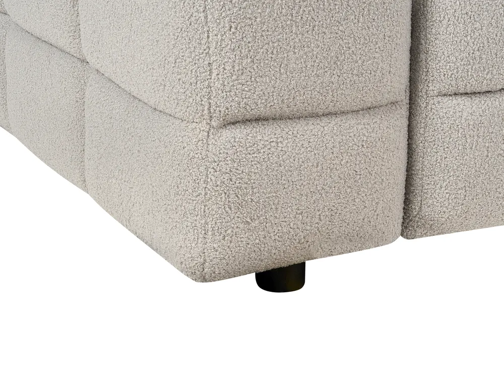Sofa 3 Seater MULLOLA Boucle Grey_920563
