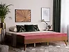 Bett ohne Kopfteil BERRIC 180 x 200 cm Dunkle Esche