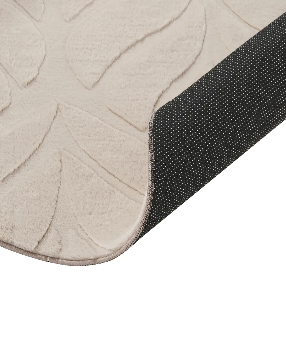 Kunstfellteppich MITCHELL Beige ø 160 cm_1092481