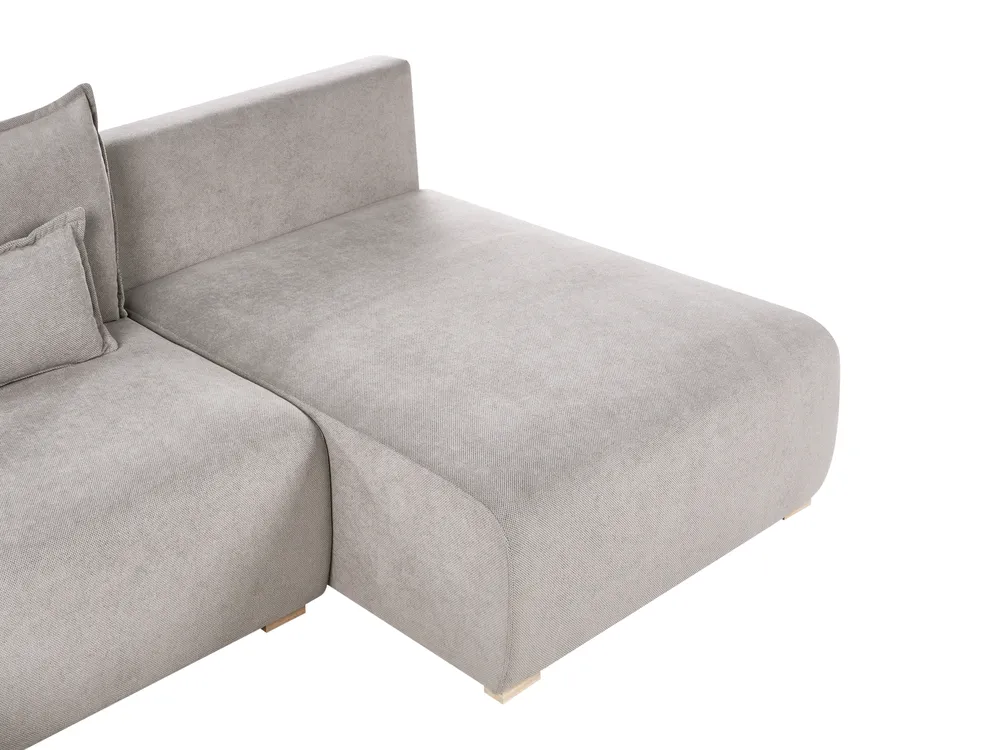 Modular U-Shape Sofa NERBO Fabric Grey_1035264