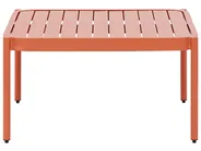 Ensemble de salon de jardin avec table 2 places TERRACINA Métal Orange_826677