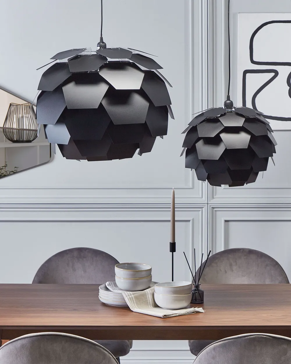 Pendant Lamp SEGRE S Black_814097