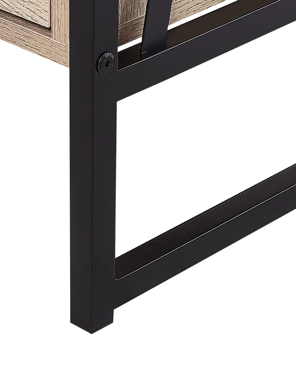 Regal mit 3 Ebenen KEENE 101 cm Hellbraun_826823