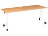 Zusammenklappbarer Schreibtisch CAVI 180 cm 60 cm Braun