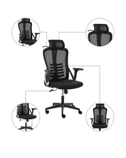Pisarniški stol ERGONOX Črna_1071050