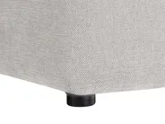 Pouf KANSAS Stoff Hellgrau_924401