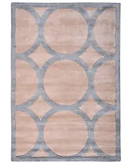 Teppich MALAN Hellbraun 160 x 230 cm Viskose_1183840