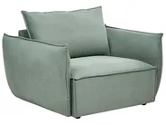 Sofa Set 5-Sitzer KUNES Stoff Hellgrün_1013472