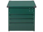 Aufbewahrungsbox CEBROSA 165 cm 70 cm Metall Dunkelgrün_717758