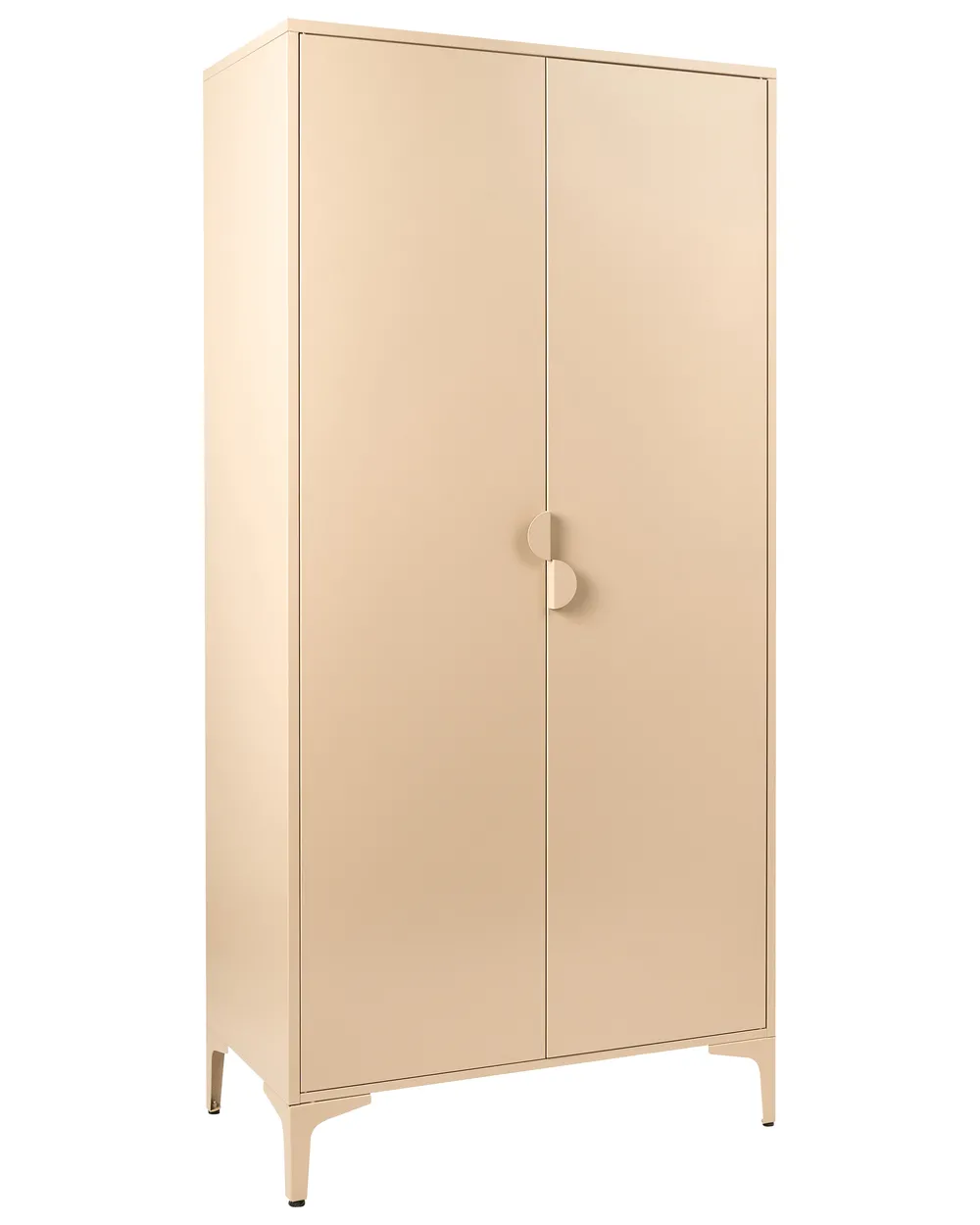 Kleiderschrank ARDURA Beige Metall