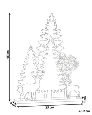 Weihnachtsdekoration LED GISSELAN 45 cm Weiß_1020687