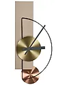 Wall Clock CEVINS Metal Beige