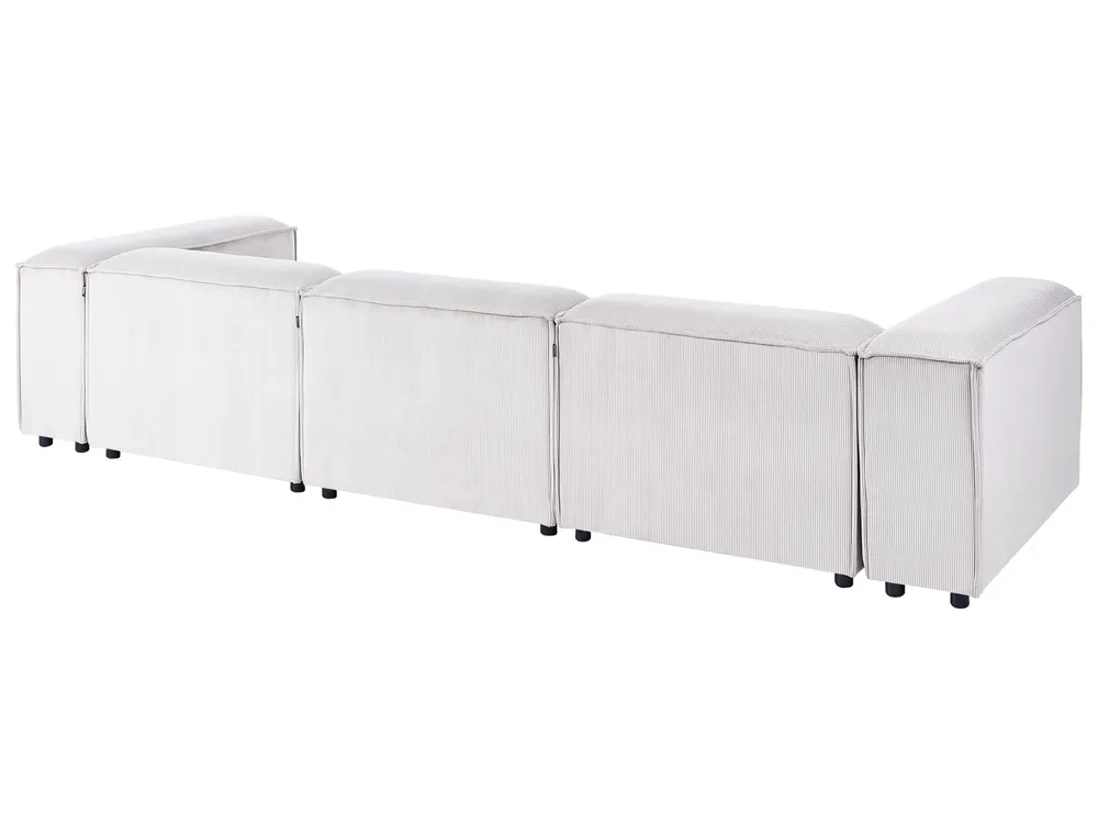 Modulsofa 3-Sitzer ARDAL Cord Cremeweiß_1007981