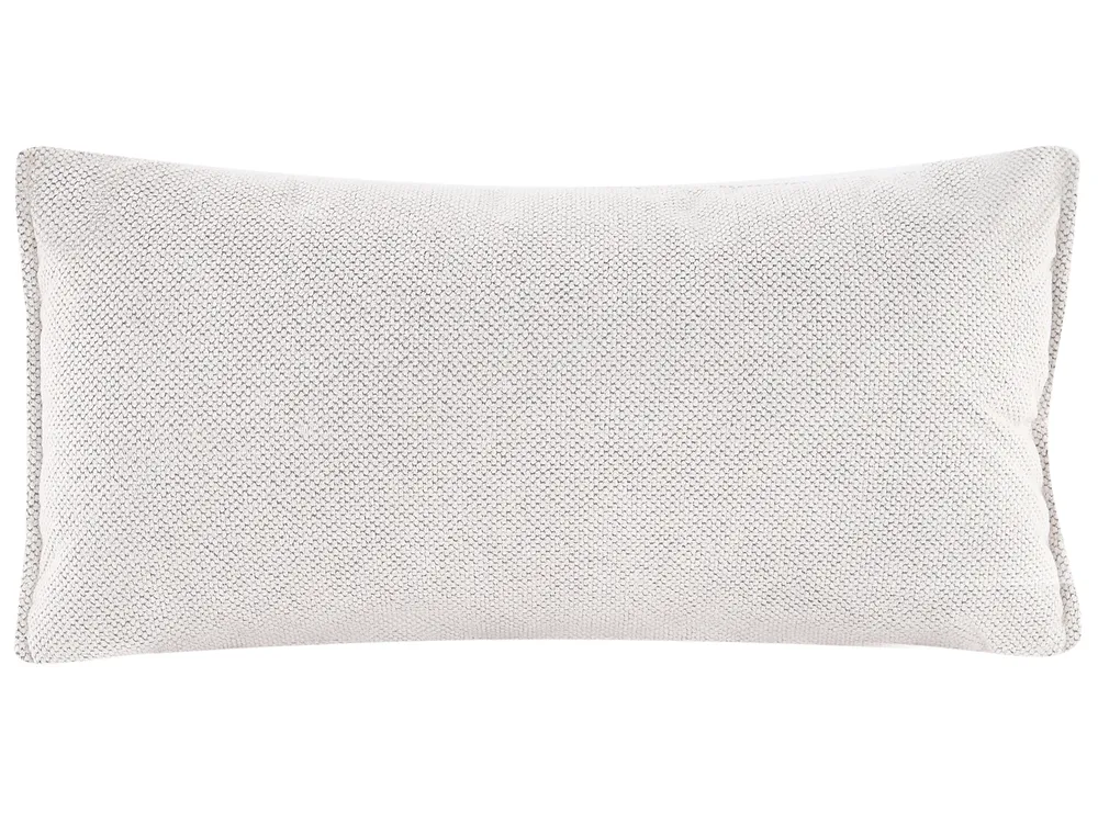 Ecksofa 3-Sitzer VARDE Stoff Cremeweiß rechtsseitig_966005