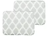 Set of 2 Garden Chair Cushions FIJI 29 x 38 cm Mint Green
