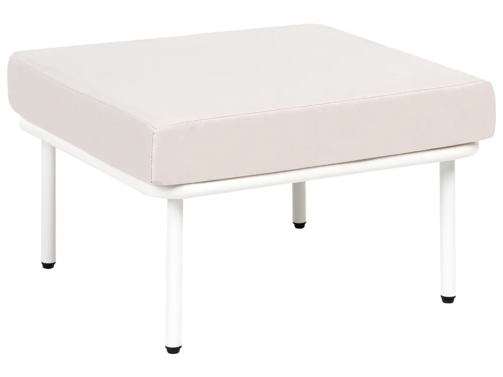 Ottomane BAUCINA Hellbeige