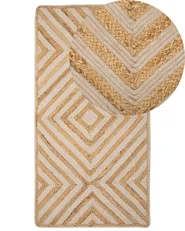 Teppich PIRLI Beige 80 x 150 cm Jute_757918